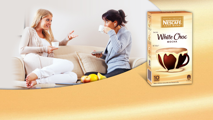 NESCAFÉ CAFÉ MENU White Choc Mocha