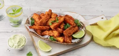Maggi Air Fryer Southern Style Sweet Potato Wedges