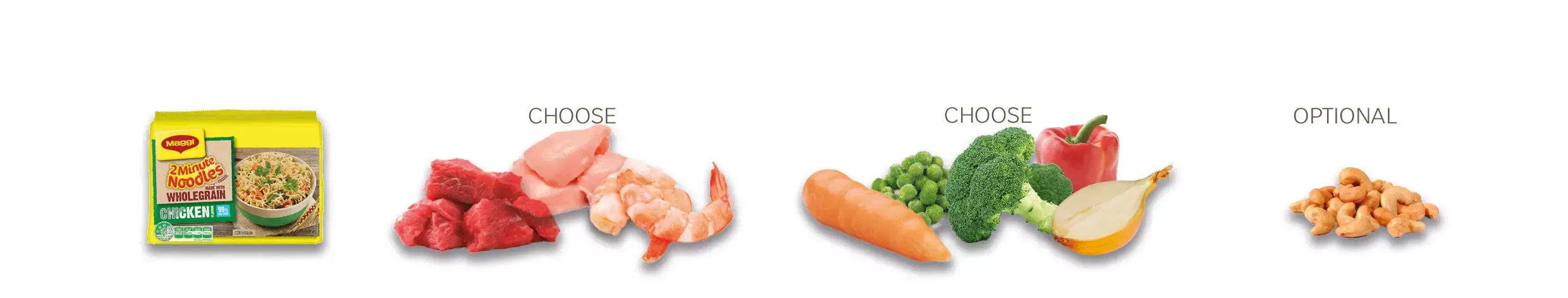 Ingredients stirfry