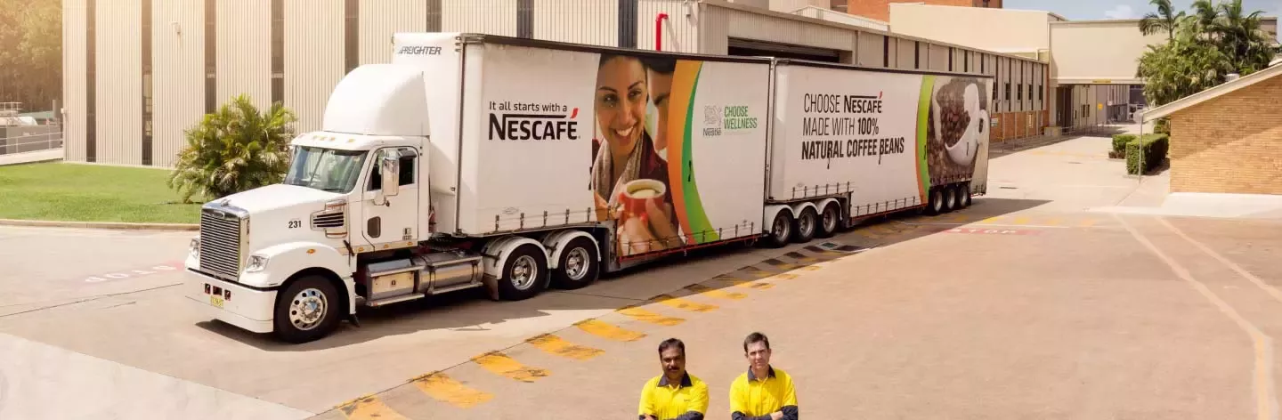 Our Nescafé factory runs on coffee too!