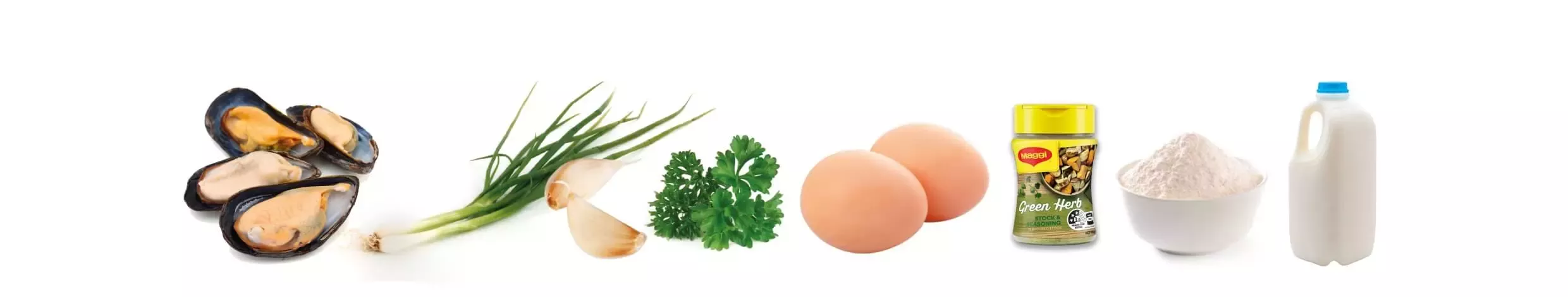 ingredients mussel fritter