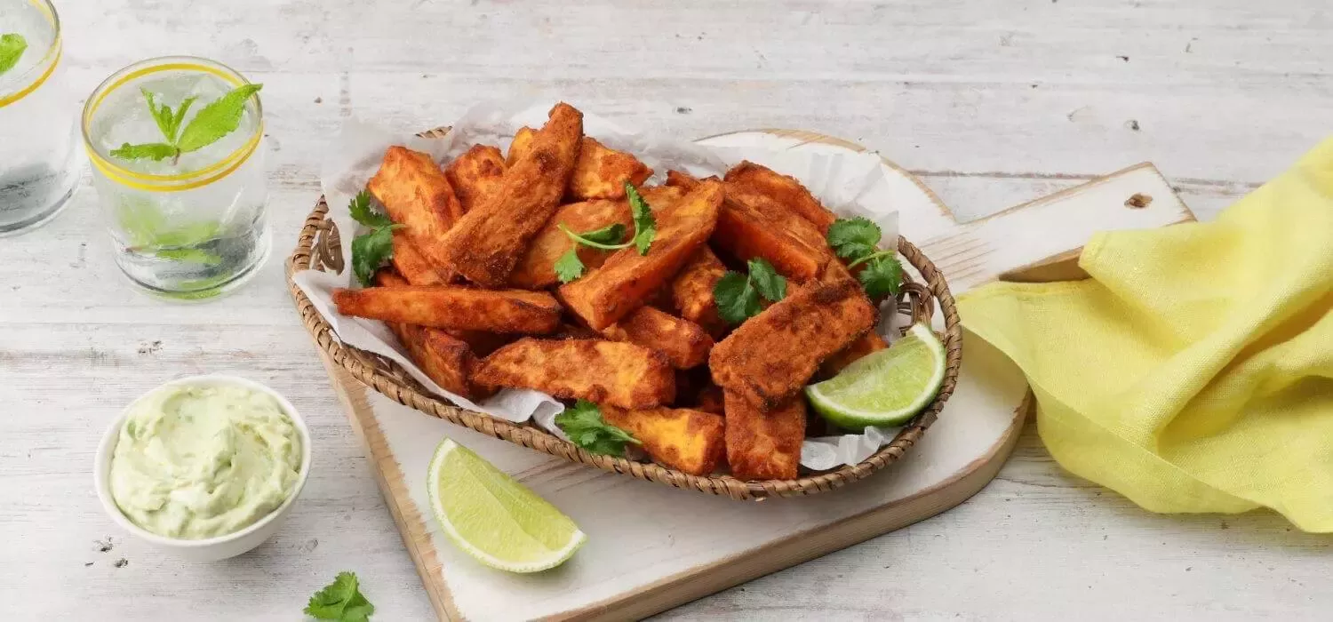 Maggi Air Fryer Southern Style Sweet Potato Wedges